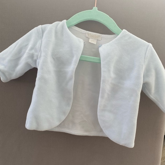 EUC⭐️KISSY KISSY Premier, Soft Bolero Jacket, jacquard blue - Picture 4 of 5